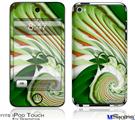 iPod Touch 4G Decal Style Vinyl Skin - Chlorophyll