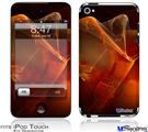 iPod Touch 4G Decal Style Vinyl Skin - Flaming Veil