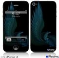 iPhone 4 Decal Style Vinyl Skin - Sea Dragon (DOES NOT fit newer iPhone 4S)