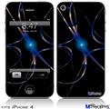 iPhone 4 Decal Style Vinyl Skin - Synaptic Transmission (DOES NOT fit newer iPhone 4S)
