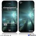 iPhone 4 Decal Style Vinyl Skin - Shards (DOES NOT fit newer iPhone 4S)