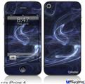 iPhone 4 Decal Style Vinyl Skin - Smoke (DOES NOT fit newer iPhone 4S)