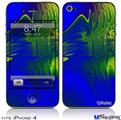 iPhone 4 Decal Style Vinyl Skin - Unbalanced (DOES NOT fit newer iPhone 4S)