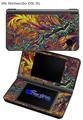 Fire And Water - Decal Style Skin fits Nintendo DSi XL (DSi SOLD SEPARATELY)