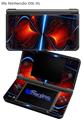 Quasar Fire - Decal Style Skin compatible with Nintendo DSi XL (DSi SOLD SEPARATELY)