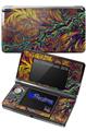 Fire And Water - Decal Style Skin fits Nintendo 3DS (3DS SOLD SEPARATELY)