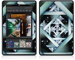Amazon Kindle Fire (Original) Decal Style Skin - Hall Of Mirrors