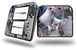 Construction - Decal Style Vinyl Skin fits Nintendo 2DS - 2DS NOT INCLUDED