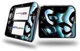 Metal - Decal Style Vinyl Skin fits Nintendo 2DS - 2DS NOT INCLUDED