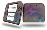 Purple Orange - Decal Style Vinyl Skin fits Nintendo 2DS - 2DS NOT INCLUDED