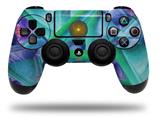 WraptorSkinz Skin compatible with Sony PS4 Dualshock Controller PlayStation 4 Original Slim and Pro Cell Structure (CONTROLLER NOT INCLUDED)