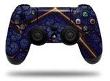 WraptorSkinz Skin compatible with Sony PS4 Dualshock Controller PlayStation 4 Original Slim and Pro Linear Cosmos Blue (CONTROLLER NOT INCLUDED)
