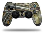 WraptorSkinz Skin compatible with Sony PS4 Dualshock Controller PlayStation 4 Original Slim and Pro Metal Sunset (CONTROLLER NOT INCLUDED)