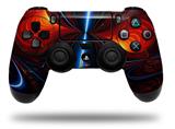WraptorSkinz Skin compatible with Sony PS4 Dualshock Controller PlayStation 4 Original Slim and Pro Quasar Fire (CONTROLLER NOT INCLUDED)