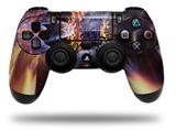 WraptorSkinz Skin compatible with Sony PS4 Dualshock Controller PlayStation 4 Original Slim and Pro Hyper Warp (CONTROLLER NOT INCLUDED)