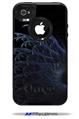 Blue Fern - Decal Style Vinyl Skin fits Otterbox Commuter iPhone4/4s Case (CASE SOLD SEPARATELY)