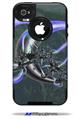 Sea Anemone2 - Decal Style Vinyl Skin fits Otterbox Commuter iPhone4/4s Case (CASE SOLD SEPARATELY)