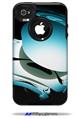 Silently-2 - Decal Style Vinyl Skin fits Otterbox Commuter iPhone4/4s Case (CASE SOLD SEPARATELY)