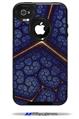 Linear Cosmos Blue - Decal Style Vinyl Skin fits Otterbox Commuter iPhone4/4s Case (CASE SOLD SEPARATELY)