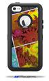 Largequilt - Decal Style Vinyl Skin fits Otterbox Defender iPhone 5C Case (CASE SOLD SEPARATELY)