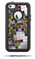 Quilt - Decal Style Vinyl Skin fits Otterbox Defender iPhone 5C Case (CASE SOLD SEPARATELY)