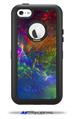 Fireworks - Decal Style Vinyl Skin fits Otterbox Defender iPhone 5C Case (CASE SOLD SEPARATELY)