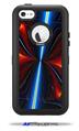 Quasar Fire - Decal Style Vinyl Skin fits Otterbox Defender iPhone 5C Case (CASE SOLD SEPARATELY)