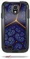 Linear Cosmos Blue - Decal Style Vinyl Skin fits Otterbox Commuter Case for Samsung Galaxy S4 (CASE SOLD SEPARATELY)