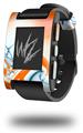 Darkblue - Decal Style Skin fits original Pebble Smart Watch (WATCH SOLD SEPARATELY)