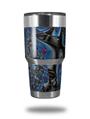 Skin Decal Wrap for Yeti Tumbler Rambler 30 oz Broken Plastic (TUMBLER NOT INCLUDED)