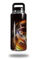 Skin Decal Wrap compatible with Yeti Rambler Bottle 36oz Solar Flares (YETI NOT INCLUDED)
