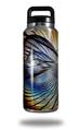 Skin Decal Wrap compatible with Yeti Rambler Bottle 36oz Spades (YETI NOT INCLUDED)