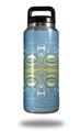 Skin Decal Wrap compatible with Yeti Rambler Bottle 36oz Organic Bubbles (YETI NOT INCLUDED)