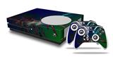 WraptorSkinz Decal Skin Wrap Set works with 2016 and newer XBOX One S Console and 2 Controllers Amt