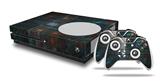 WraptorSkinz Decal Skin Wrap Set works with 2016 and newer XBOX One S Console and 2 Controllers Balance