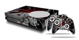 WraptorSkinz Decal Skin Wrap Set works with 2016 and newer XBOX One S Console and 2 Controllers Ultra Fractal