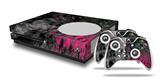 WraptorSkinz Decal Skin Wrap Set works with 2016 and newer XBOX One S Console and 2 Controllers Ex Machina