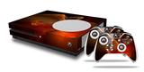 WraptorSkinz Decal Skin Wrap Set works with 2016 and newer XBOX One S Console and 2 Controllers Flaming Veil