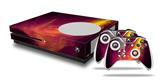 WraptorSkinz Decal Skin Wrap Set works with 2016 and newer XBOX One S Console and 2 Controllers Eruption