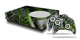 WraptorSkinz Decal Skin Wrap Set works with 2016 and newer XBOX One S Console and 2 Controllers Haphazard Connectivity