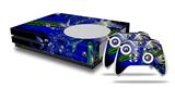 WraptorSkinz Decal Skin Wrap Set works with 2016 and newer XBOX One S Console and 2 Controllers Hyperspace Entry