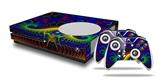 WraptorSkinz Decal Skin Wrap Set works with 2016 and newer XBOX One S Console and 2 Controllers Indhra-1
