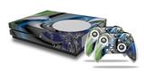 WraptorSkinz Decal Skin Wrap Set works with 2016 and newer XBOX One S Console and 2 Controllers Plastic