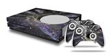 WraptorSkinz Decal Skin Wrap Set works with 2016 and newer XBOX One S Console and 2 Controllers Tunnel