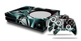 WraptorSkinz Decal Skin Wrap Set works with 2016 and newer XBOX One S Console and 2 Controllers Xray