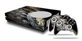 WraptorSkinz Decal Skin Wrap Set works with 2016 and newer XBOX One S Console and 2 Controllers Wing 2