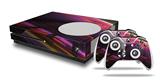 WraptorSkinz Decal Skin Wrap Set works with 2016 and newer XBOX One S Console and 2 Controllers Speed