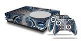 WraptorSkinz Decal Skin Wrap Set works with 2016 and newer XBOX One S Console and 2 Controllers Genie In The Bottle