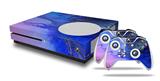 WraptorSkinz Decal Skin Wrap Set works with 2016 and newer XBOX One S Console and 2 Controllers Liquid Smoke
