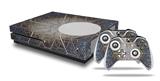 WraptorSkinz Decal Skin Wrap Set works with 2016 and newer XBOX One S Console and 2 Controllers Hexatrix